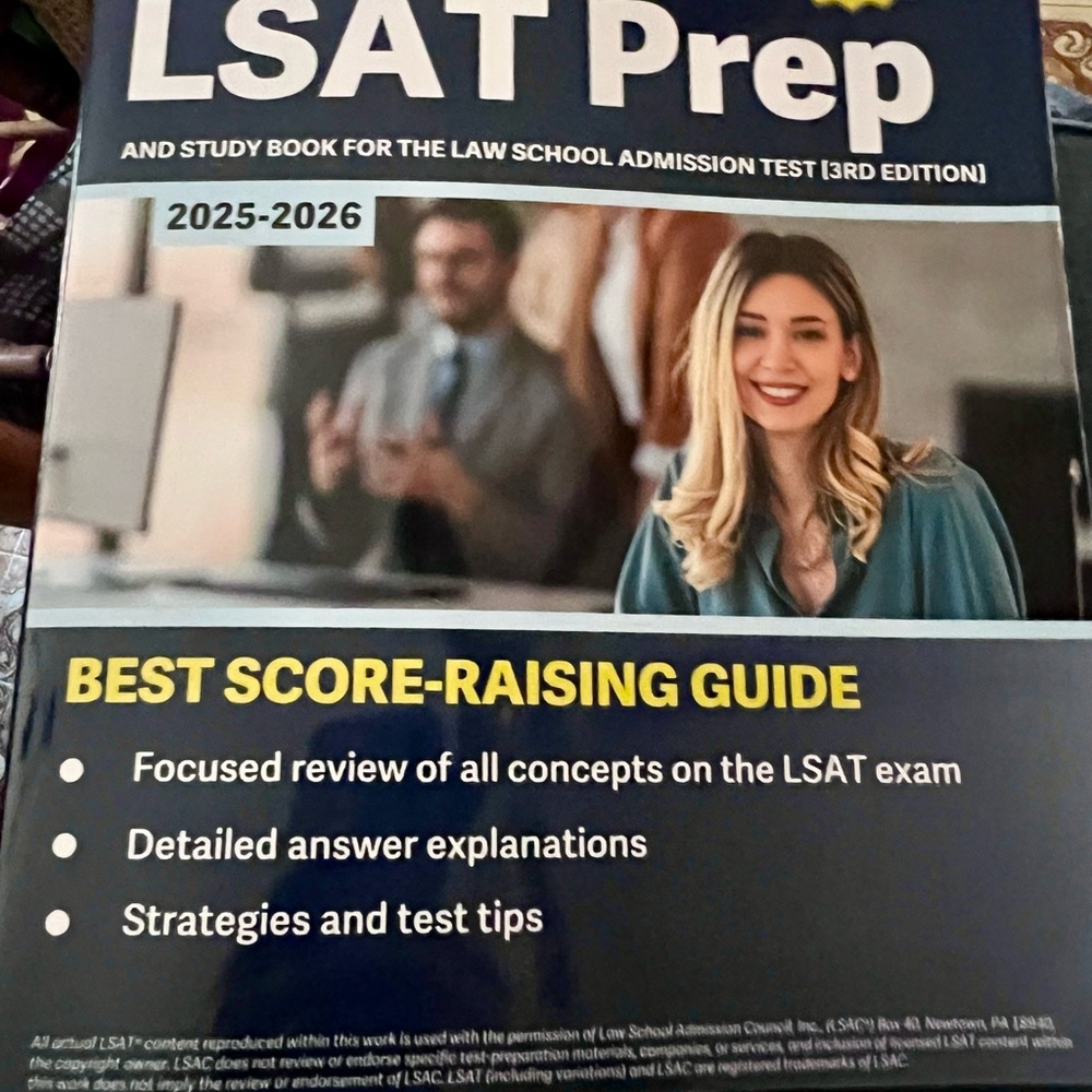 LSAT Prep & Study Book for the Law School Admission School Admission Test